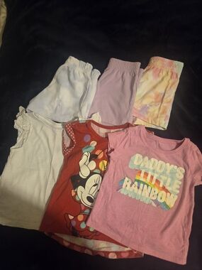 Little Girls 3T Mix & Match Shorts And Tops